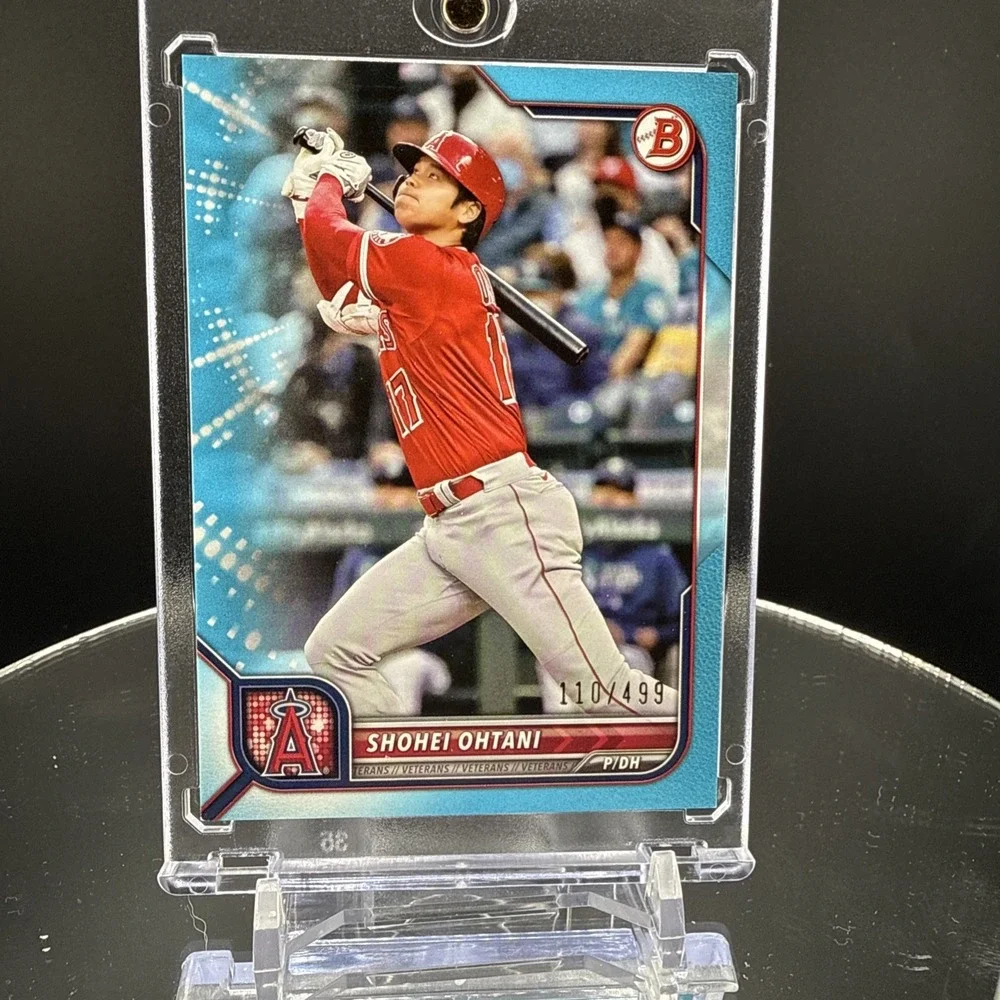 2022 Bowman Shohei Ohtani Sky Blue Border/499